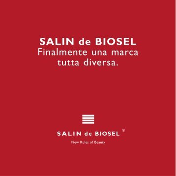 SALIN de BIOSEL Finalmente una marca tutta diversa.