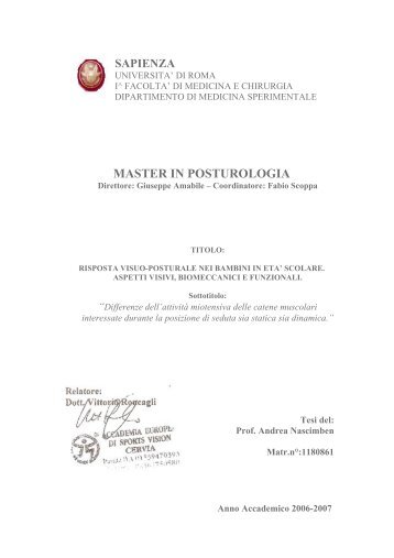 Tesi del Prof - Metropolitan Wellness Club