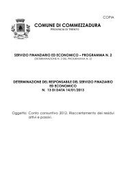 D13-2013 RIACCERTAMENTO RESIDUI ATTIVI E PASSIVI C.C. 2012