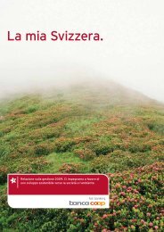 La mia Svizzera. - Bank Coop