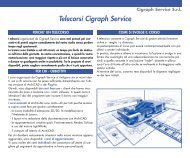 Telecorsi Cigraph Service