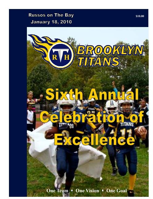 Banquet Journal - Brooklyn Titans