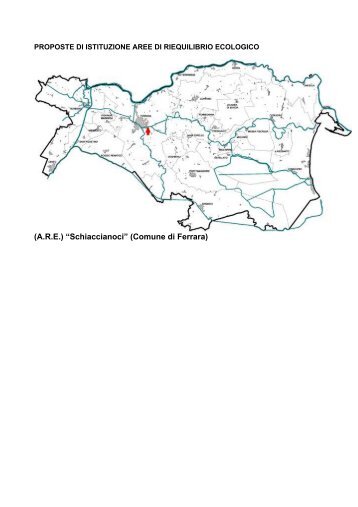 (A.R.E.) “Schiaccianoci” (Comune di Ferrara) - Provincia di Ferrara