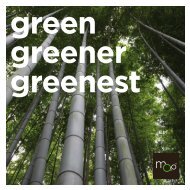 green greener greenest