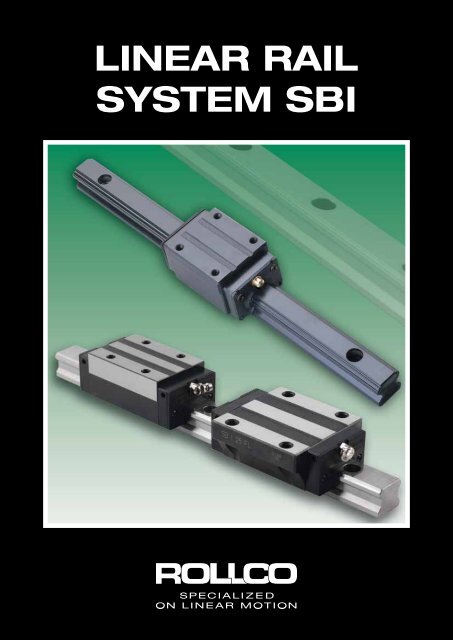 Linear raiL system sBi - Rollco