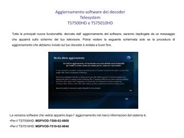 Diapositiva 1 - Mediaset Premium