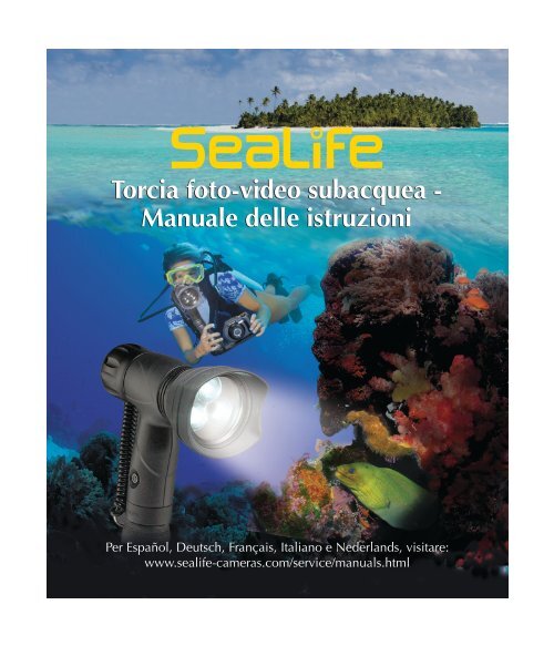 Torcia foto-video subacquea - Sealife Cameras