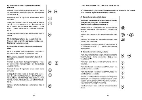 Manuale d'uso Tech Memo - Telecom Italia