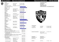 Infoblatt 0513 - TSV Gruiten