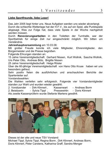 Vereinskurier Nr.57 vom März 2006 - TSV - Gülzow