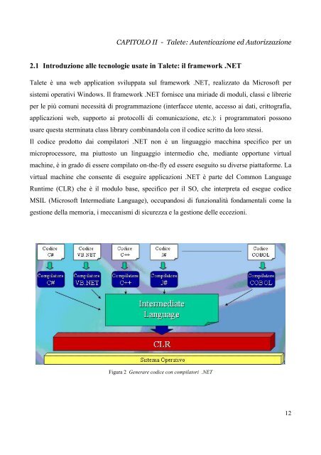 analisi e gestione della sicurezza di una complessa applicazione ...