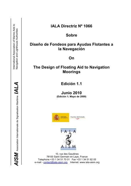 Diseño de Fondeos para Ayudas a la Navegación ... - IALA AISM