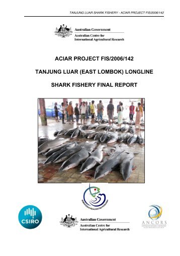 aciar project fis/2006/142 tanjung luar (east lombok)