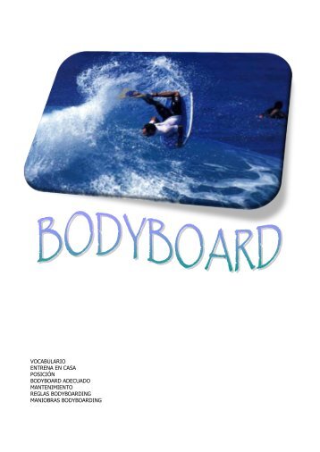 vocabulario entrena en casa posición bodyboard adecuado ...