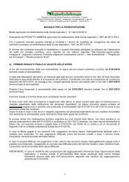 Manuale per la rendicontazione - Regione Emilia Romagna