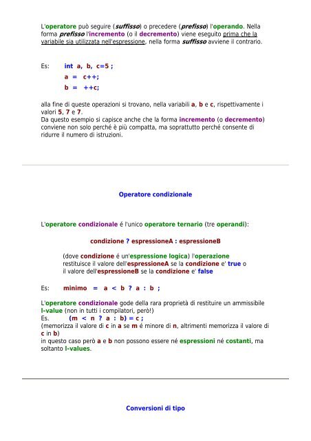 CORSO C++ STANDARD - Didattica.it