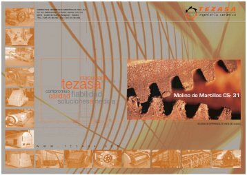 Brochure- Molino de Martillos CS-31 - TEZASA