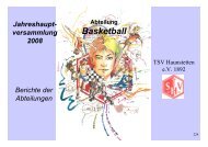 Basketball - TSV Haunstetten