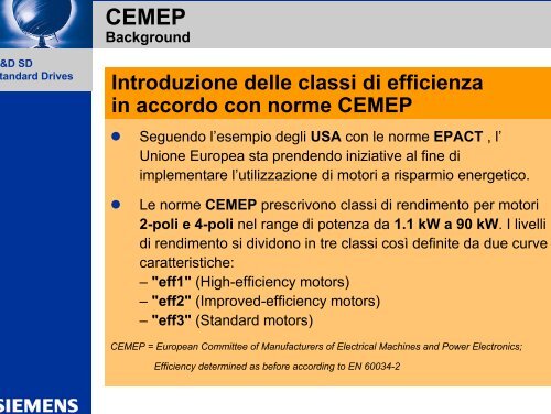 Motori a risparmio energetico - CMS MOTORI ELETTRICI Parma