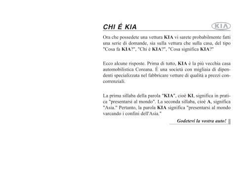 manuale completo kia cee'd my 2007 italiano - Ceedclubitalia.It