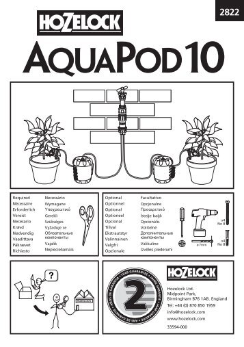 AquaPod10 - Hozelock