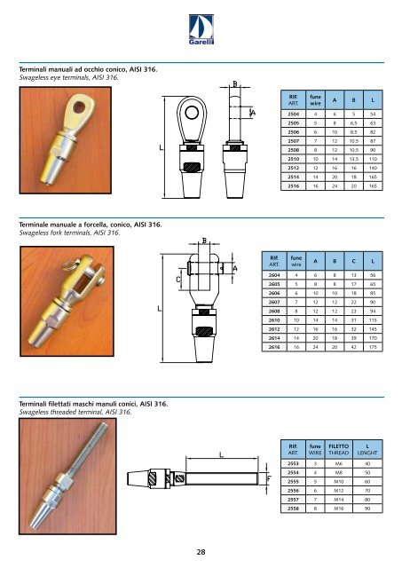 Catalogo generale - Main catalogue 2009 (pdf - 3.4 MB) - Garelli