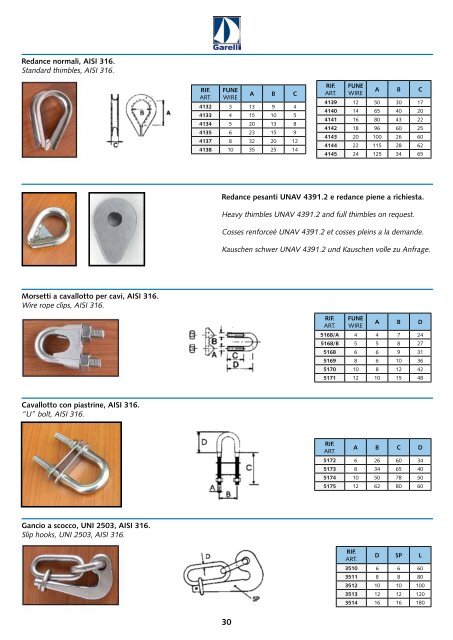 Catalogo generale - Main catalogue 2009 (pdf - 3.4 MB) - Garelli