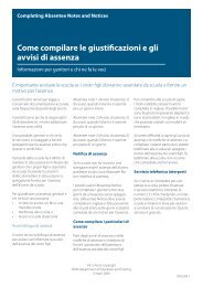 Come compilare le giustificazioni e gli avvisi di assenza