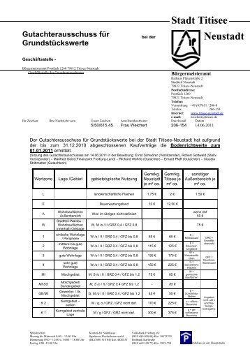 Download Bodenrichtwertkarte - Titisee-Neustadt