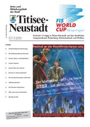 Amtsblatt Nr. 07 vom 04.04.2013 - Titisee-Neustadt