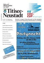 Amtsblatt Nr. 02 vom 26.01.2012 - Titisee-Neustadt
