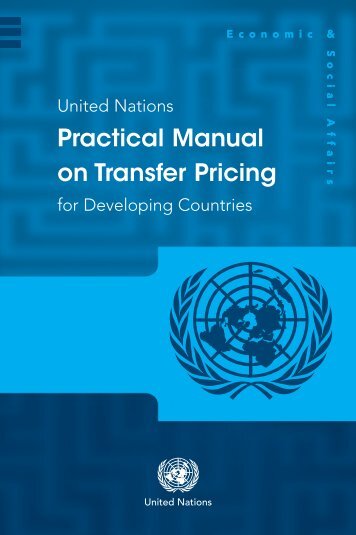 Practical Manual on Transfer Pricing