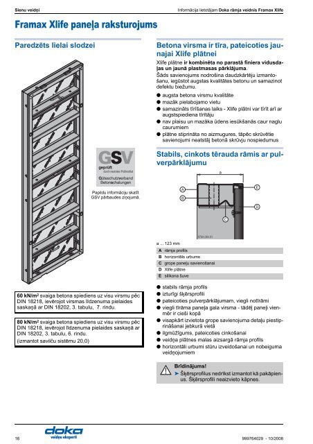 Doka r mja veidnis Framax Xlife