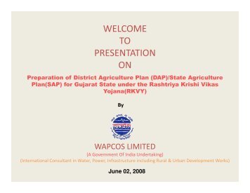 welcome to presentation on - Gujarat Agro Industries Corporation Ltd.
