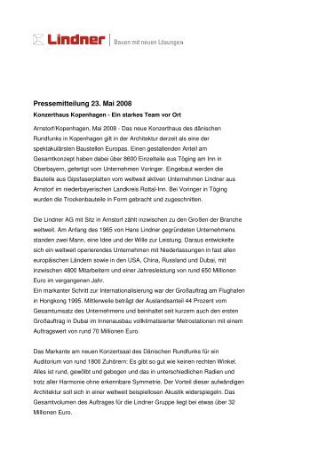 Artikel als PDF - Lindner Group