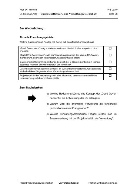 Dr. Monika Emde Prof. Dr. Mintken Oldenburg 2010 P