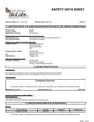 Safety Data Sheet for BspMI (R0502) - New England Biolabs