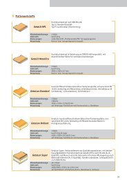6 Plattenwerkstoffe GetaLit HPL GetaLit Metallica ... - Scheiwe-Holz