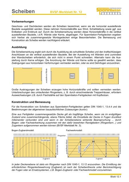 BVSF-Merkblatt 12 - DW Systembau GmbH