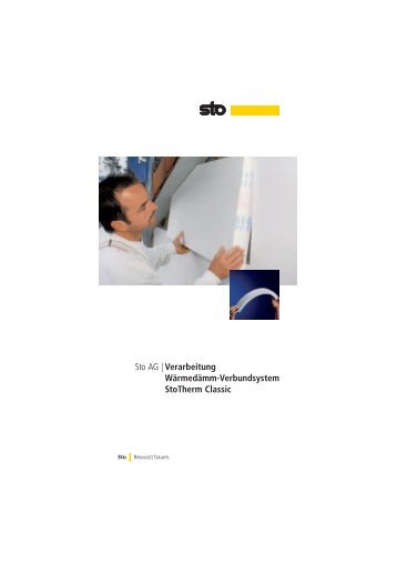 Sto AG | Verarbeitung Wärmedämm-Verbundsystem StoTherm Classic