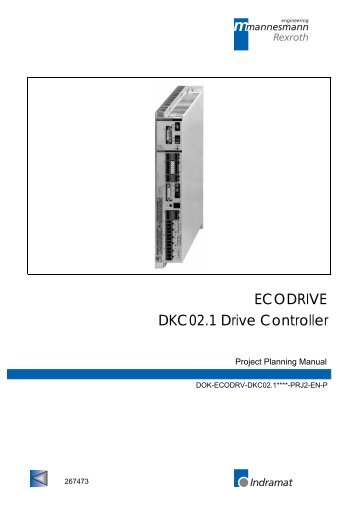 ECODRIVE DKC02.1 Drive Controller - Bosch Rexroth