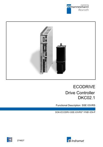 ECODRIVE Drive Controller DKC02.1 - Bosch Rexroth