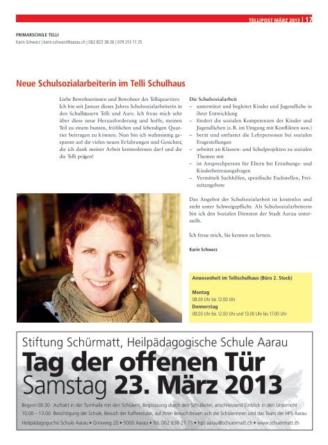 März 2013 - Gemeinschaftszentrum Telli