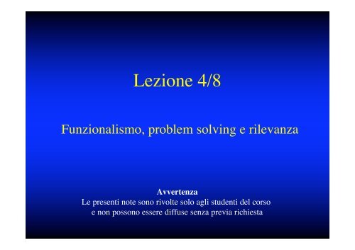 4 - Scienze della Formazione