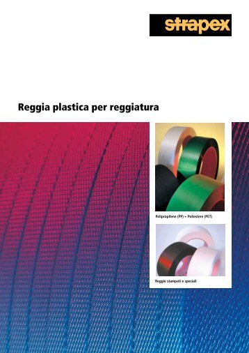 Reggia plastica per reggiatura - strapex.com