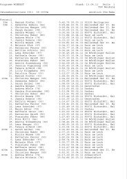13.04.11 Seite 1 TSV Neuburg Jahresbestenliste 2011 25-1500m ...