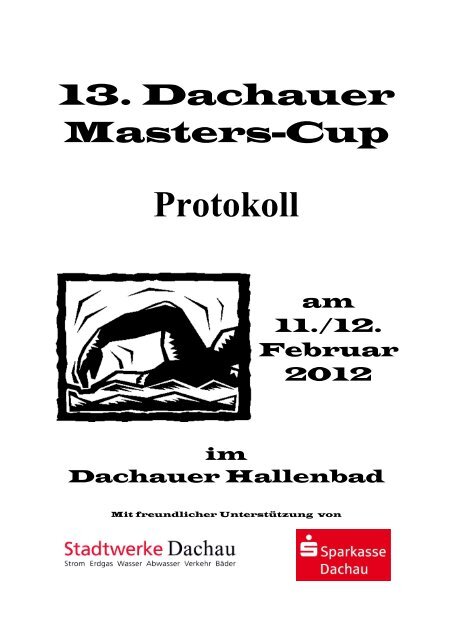 Protokoll - TSV 1850 Lindau Schwimmen