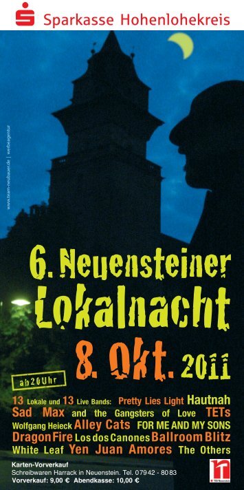 8.Okt. - TSV Neuenstein