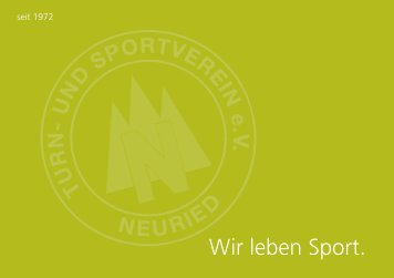 Wir leben Sport. - TSV Neuried