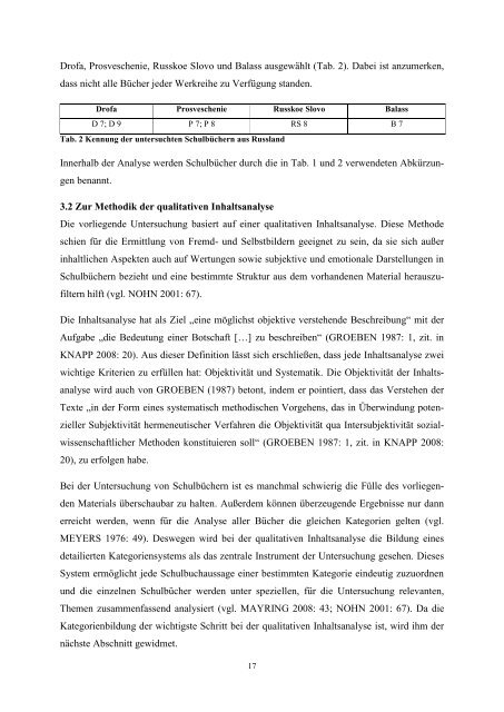 Bachelorarbeit - Didaktik der Geographie